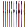 10sets Precious Durable Crochet Hook Needles Popular Fashion Crochet Needle Sets Aluminum Material Unique Design Hot