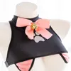 Stage Wear Cute Sexy Party Outfit Bikini Little Black Cat Half Breast Vest Ruffle Panty Woman Sex Costume Night Lingerie Adult 798