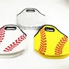 スポーツ野球ランチバッグネオプレンダイビング素材長方形の女性と男性ユニバーサル熱保存防水ピクニックバッグ26ne E1