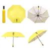 Creatieve wijnfles paraplu draagbare 3 vouwen Sun Rain Parasol in plastic Case Anti-UV Beach Promotie Business Gift 12 kleuren