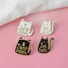 Brooches Pins for Women Vintage Punk Style Dog Mom Cat Lady Metal Kawaii Enamel Pin Badge Buttons Brooch Shirt Denim Jacket Bag Decorative for Men Wholesale