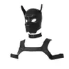 Welpen Spielen Hund Haube Maske Bdsm Bondage Restraint Brust Harness Strap Erwachsene Spiele Slave Pup Rolle Sex Spielzeug Für Paare