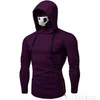 Sweat à capuche fin pour hommes, offre spéciale, loisirs, gymnase, sweat-shirt à manches longues, confortable avec masque, décontracté, printemps-automne