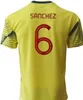 Personlig 2020 10 Anpassad Thai Kvalitet Soccer Jersey 9 Falcao 11 Cuadrado 7 Bocca 8 Aguilar 6 C.Sanchez 19 Zapata Fotbollslitage