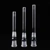 Glass downstem diffuser 14mm to 14mm,18mm to 18mm, 14mm to 18mm Male Female Joint glass downstem for glass bongs water pipes