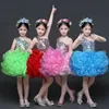 Charmante Prinzessin Pageant Blumenmädchen Kleid Kinder Party Sonderanfang Kinder Kleid Leistung Prom Kleid Ghst125