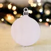 10-Packed wood laser christmas decorations christmas ornaments outdoor hanging home decorations wood XMAS ball DIY Craft