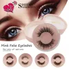 Shidishangpin Mink rzęsy Fałszywe rzęsy 3D Mink Fake Lashes Natural Długie fałszywe rzęsy 1 cm-1.5cm 1 Box Eyelash Extension