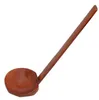 Japanese style wooden soup ladle ramen spoons portable hot pot colander safe health tableware home dinnerware for restaurant hotel