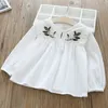 Bébé filles Blouse printemps automne enfants chemise enfant en bas âge long seelve blouses enfants vêtements fille hauts infantile