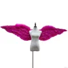 nouvelles belles ailes d'ange bleues adaptées pour les décorations de fête d'anniversaire Grand événement mariage fiançailles beaux grands accessoires déco ailes de fée