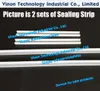 (2pcs / set) Reparationsförseglingsdelar 3032739 Tätningsplatta A + 3031174 Plåt-B för X-axel på SODIC A500W, A325, A350, A320, AQ325 Wire Cut-maskin