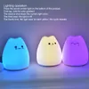 LED Night lamp decorate desk light battery dream cute cat 7 colourful holiday creative sleepping bulb for baby bedroom luminar