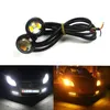 10X 23MM LED Eagle Eye Light 5730 Dual Color Switchback Bianco Ambra Veicolo DRL Lampada di marcia diurna4218065