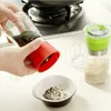 Hand movement black pepper grinder Kitchen supplies glass grinder Shaker Salt Container Condiment jar T9I00157