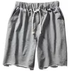 Shorts pour hommes été nouveau rétro couleur unie haute rue Style Hip Hop Shorts décontractés pantalons 3 couleurs