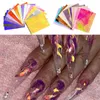 16 fogli di adesivi per unghie, decalcomanie per nail art per donne, ragazza, unghie, unghie dei piedi, forniture artistiche fai da te