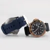 19mm 20mm 21mm 22mm Universal Man Silikonband Gummi Vaktband för Hamilton Submarine Casio Blue Watch Bracelet Band Sports Quick Release