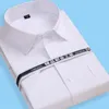 Customize Men's Wedding Apparel Groom Wear Shirts Short Sleeve Plus Size Formal Groom Wear Business Male Work Office Shirts