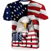 футболка американский флаг