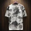 Summer Mens Designant T Koszulki Topy Moda Krótki Rękaw Okrągły Neck Bawełna Kamuflaż Koszulki New Arrival Tee Koszulki Homme