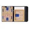 Basketball Coaching Board Double-sided Coaches Clipboard Dry Erase w marker Basketball Tactical Board2698