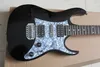 Factory Custom Electric Guitar With Gray Pickguard,Fixed Bridge,HSH Pickups,Chrome Hardware,Can be customized