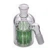 6.1 İnç 18mm Kül Catcher Kalın Küçük Cam Ashcatcher Nargile Bong Kül Catcher Su Bongs Sigara Aksesuarları için Dik Açı