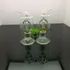 Acrílico 6 flash maconha - vidraçador de cachimbo gongos de cano de cano - plataformas de óleo Bongos de vidro cachimbo de fumar de vidro - vaporizador de vapor