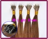 Ny Pre Bonded Straight Remy Nano Ring I Tips Human Hair Extensions 1gs 100s Factory Whole6721667