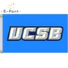 NCAA UC Santa Barbara Gauchos Flag 3 * 5ft (90cm * 150cm) البوليستر العلم راية الديكور تحلق المنزل حديقة العلم هدايا احتفالية