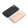 Hybrid Slide Card Slot Holder Cases For iPhone 11 Pro Max 15 XS XR X 14 12 13 Dual Layer Hard Back Phone Covers