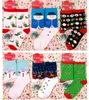 15 cores vermelhas do Natal Sock Inverno dos desenhos animados Alce Veados Socks Para Mulheres Homens Cotton Keep Warm Baby Girl Boy macia Meias Ano Novo DHL XD22529