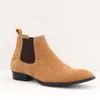 Nieuwe lijst High-end Mode Persoonlijkheid Casual Schoenen Fabriek Outlet Lederen Matte Surface Wax Sets Foot Boots