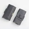 Universele portemonnee PU lederen horizontale holster telefoon case cover pouch taille tas met riemclip voor iphone 11 pro max x xs xr 8 3.0-6,0 inch