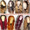 Wondero Bodm Wavy Wige 4x4 Lacy Closure Wigr Brasiliansk kropp WAVN Humany Hairo Wigb Pre ​​Plucked Spets Front Human Hair Wigs For Wome7432859