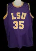 Chris Jackson #35 LSU Tigers College Retro Basketbal Jersey Heren Gestikt Custom Elk Nummer Naam Jerseys