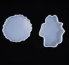 Agate Coaster Silicone Mold Crystal Slice Mold UV Resin Clear Moulds Epoxy Resin Art Craft Supplies