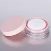10g Plastic Empty Powder Case Face Powder Makeup Jar Travel Kit Blusher Cosmetic Makeup Containers with Sifter powder puff and Lid2855498