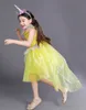 Halloween Theme Costume Children's princess dress children play stage performance skirt 4 colors 100 to 150cm