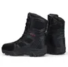 Горячие продажи пустынные тактические ботинки Мужские работы с безопасными туфлями Swat Army Boot Tacticos Zapatos Angle Combat Boots