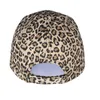 Neue Frauen Männer Sport Hut Leopard Cheetah Print PanelStrapback Camp Hut Kappe retro tier Baseball Kappe Einstellbare Reise Sport203f