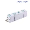 Universele Reisadapter EU US AU naar UK AC Reisstekker Oplader Adapter Converter 250V 10A Socket Converter Wit4613193