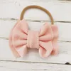 Новая Европа Baby Girls Big Bow Kids Double Layers Bowknot Hairband Childrans Bandanas Head Band 149418787887