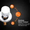 Multiple Ways Water Outlet Intubation Connection 10/12.5/14.5cm Brass Shower Faucets Mixer Ceramic Valve Core Set Bathroom