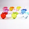 Livraison gratuite jeune enfant enfant cristal acrylique plastique Transparent pomme jouet enfants maison fruit pendentif jouet