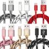 Tecido Trançado Tipo C Cabos Hi-Speed ​​Micro V8 5Pin 1M 2M 3M USB Data Cable Carregador para Samsung S6 S7 Edge S8 HTC Smart Phone