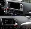 1 pc Auto Interior Painel de Navegação Cobre guarnição apto para Audi A4 B8 2008-2015