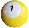 3# Gaint Snook Ball Snookball Snooker Biljard Fotboll 8 tumsspel Enorma poolfotboll Inkludera luftpump Fotbollsleksak Poolball