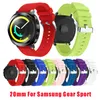 20mm For Samsung Gear Sport Band High Quality Watch Strap Watch Band Sport Soft Silicone Replacement Wristband Wrist Strap